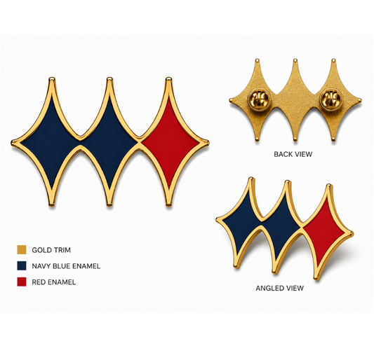 diamond Pin Gold